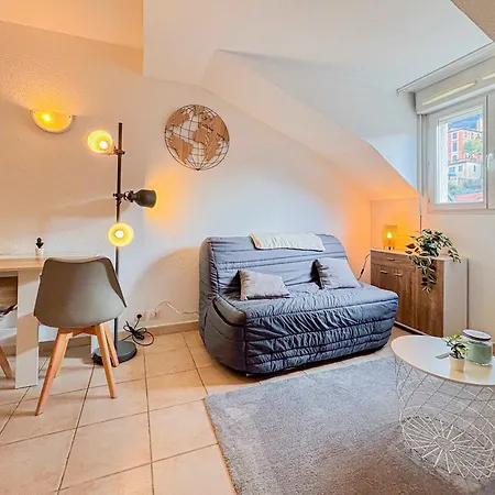 Etudiants Port - Riquier- Wifi, 2 Pers 아파트 *